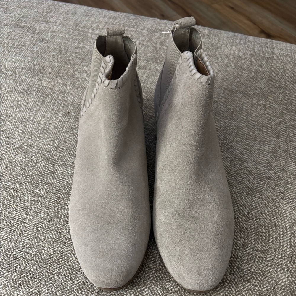 Jack Rogers Taupe Ankle Boots